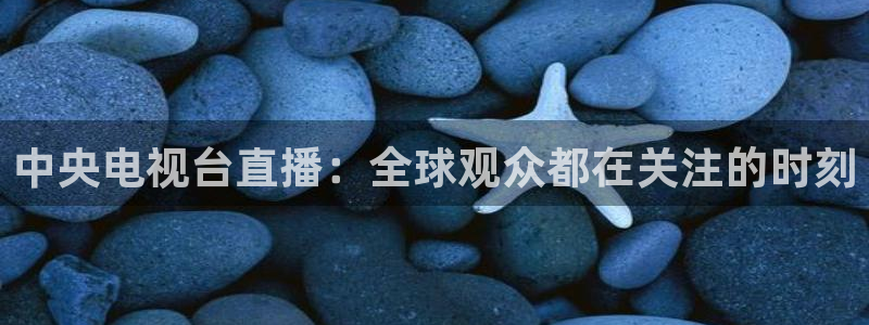 球神直播nba：中央电视台直播：全球观众都在关注的时刻