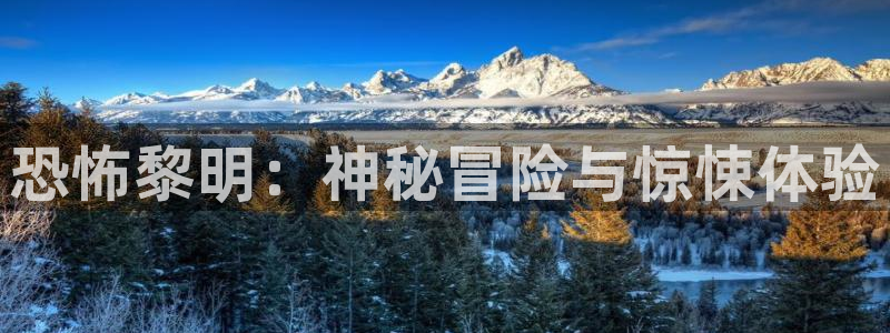 极悦娱乐开奖查询：恐怖黎明：神秘冒险与惊悚体验