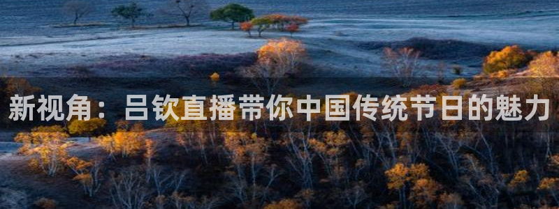 球神直播免费体育直播：新视角：吕钦直播带你中国传统节日的魅力